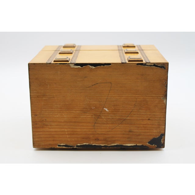 Early 20th Century English Arts & Crafts to Art Deco Satinwood Box For Sale - Image 9 of 9