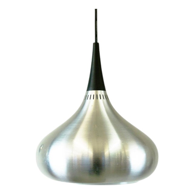 Silver Orient Pendant Lamp by Jo Hammerborg for Fog and Morup, 1960s For Sale