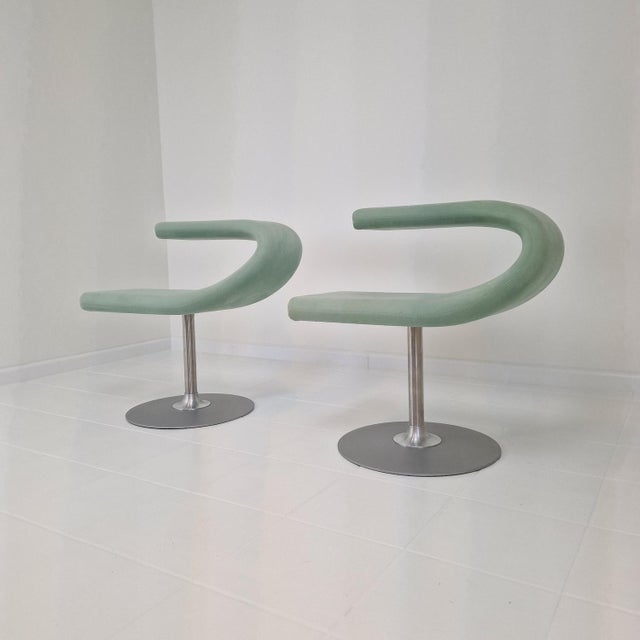 Set of Bla Station Innovation C Swivel Chairs by Fredrik Mattson, Sweden, 2007 For Sale - Image 6 of 18