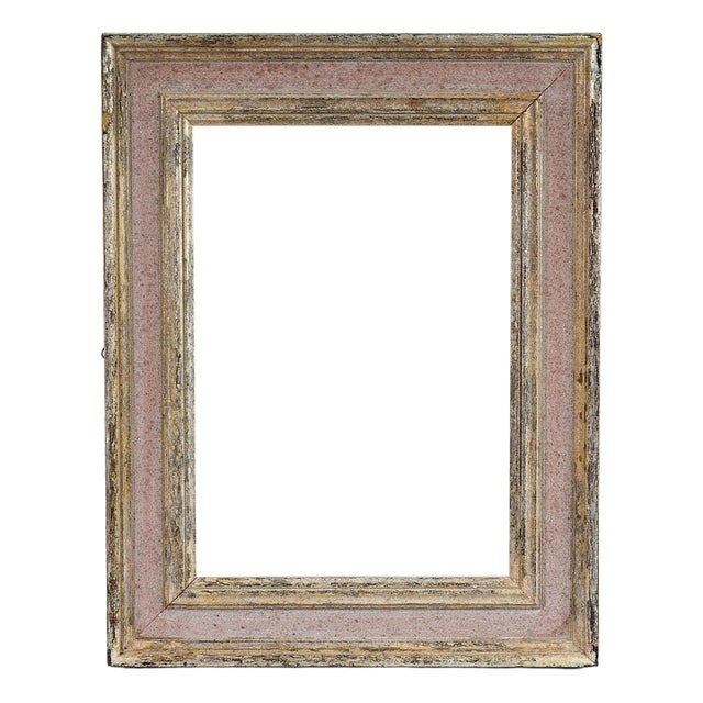 Antique Frame with Gilded Details, 20th Century For Sale