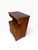 Wood Refinished Cushman Colonial Creations Nightstand/Russet Maple Bedside Table | Vintage Open Shelf Farmhouse 2-Drawer End Table For Sale - Image 7 of 11