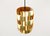 Mid-Century Modern Gold and Orange Facet Pendant by Louis Weisdorf for Lyfa, 1960s For Sale - Image 3 of 9