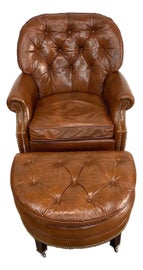 Example of Hancock and Moore Chair and Ottoman Sets