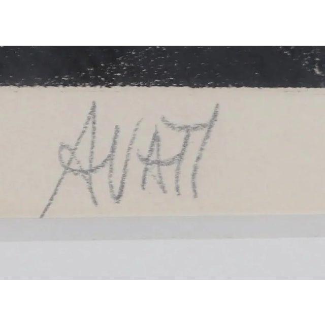 Mario Avati French (1921–2009) La Bombe et le Coquille Mezzotint, signed and numbered in pencil Edition of 210 Image Size:...