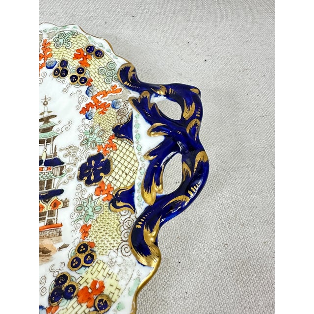 Vintage Asian Platter For Sale In New Orleans - Image 6 of 9