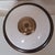 Vintage Ceiling Lamp with a Patinated Brass Frame and Opaque White Glass Shade by Honsel, 1990s For Sale - Image 6 of 9