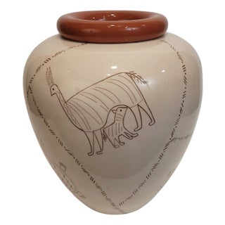 Ceramic Animal Vase, France, 1980s For Sale