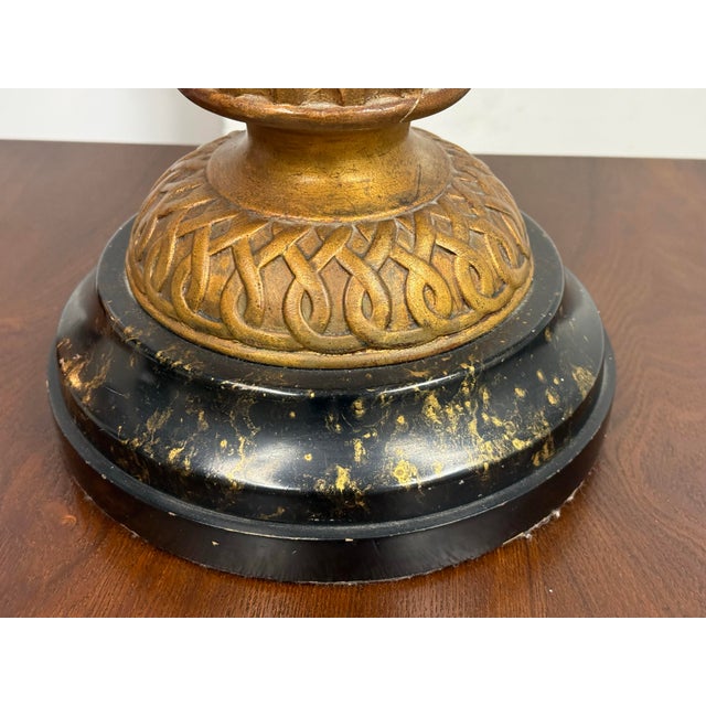 Floral Bouquet Table Lamp, Vintage For Sale - Image 11 of 12