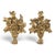 Carved and Gilded Wooden Ornaments with Floral Bouquets, Set of 2 For Sale - Image 11 of 11