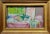 Gerald David Rahm -Still Life of Pink Roses & Photo by the Window - Painting Color Pastel on Paper -Signed. under glass...