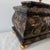 1980s Maitland Smith Ornate Hinged Mahogany Chest With Brass Ball Feet Leaf Finnial For Sale - Image 18 of 18