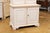Wood Swedish Baroque Period 1760 Painted Two-Part Cabinet with Four Doors For Sale - Image 7 of 13