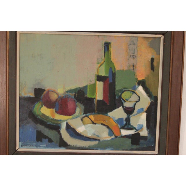 Kåge Lifwendal, Vino Tinto, 1956, Oil on Panel, Framed For Sale - Image 15 of 18