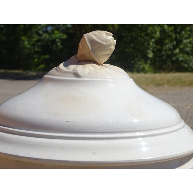 Ceramic Earthenware Tureen from Sarreguemines, 1890s For Sale - Image 7 of 18