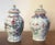 White Antique 18th Century Chinese Export Porcelain Tea Caddies Decorated with Rooster and Deer in Famille Rose - A Pair For Sale - Image 8 of 13