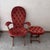 Set of Vintage Adjustable Armchair and Ottoman For Sale - Image 9 of 9
