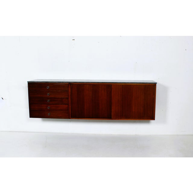Floating Side Board by Osvaldo Borsani for Tecno, 1970s For Sale - Image 3 of 15