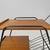 Mid-Century Modern Italian Wood and Black Metal Trolley with Brass Wheels, 1960s For Sale - Image 14 of 17