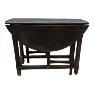 18th Century Spanish Rustic Leaf Table