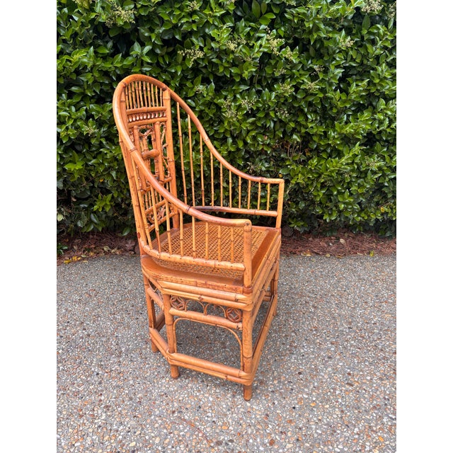 Tan Late 20th Century Brighton Pavilion Chair For Sale - Image 8 of 9