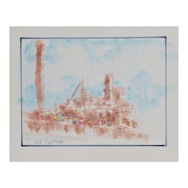 William De Garthe, Peggy's Cove, Nova Scotia Scenery, Circa 1950 For Sale