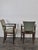 Vintage Armchairs in the style of Pascaud, 1940s, Set of 2 For Sale - Image 3 of 9