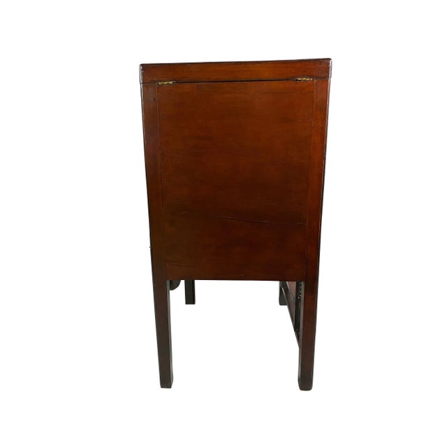 Wood George III Mahogany Beau Brummel For Sale - Image 7 of 13
