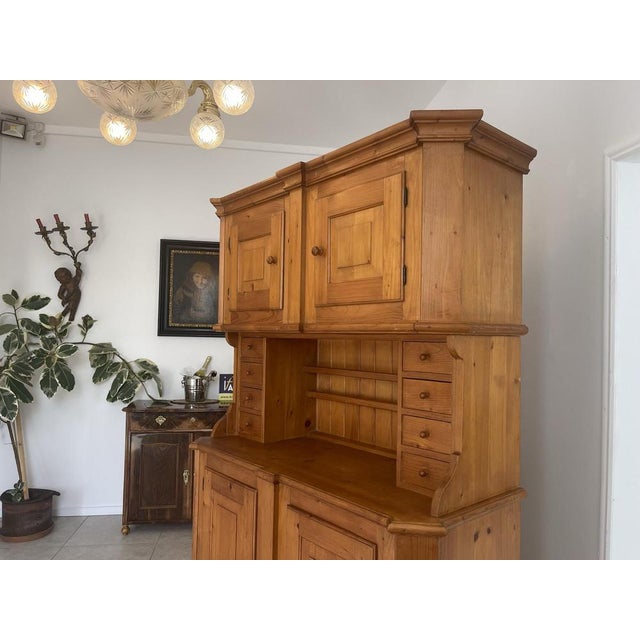 Vintage Kitchen Cupboard in Wood For Sale - Image 4 of 18