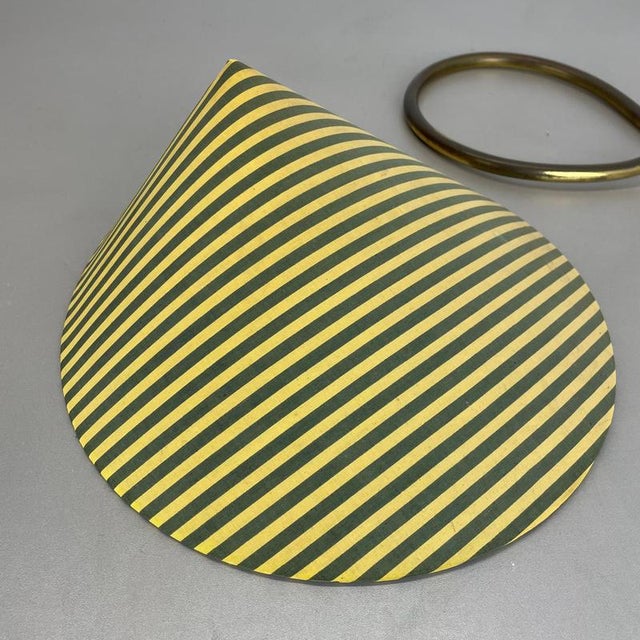 Mid-Century Modern Looped Brass Table Light by J.T Kalmar, Austria, 1950s For Sale - Image 15 of 18