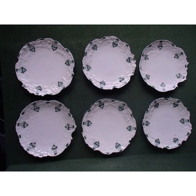Small Antique Plates, Set of 6 For Sale - Image 18 of 18
