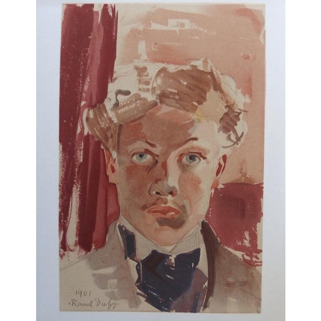 Raoul Dufy, Autoportrait, Lithograph For Sale - Image 4 of 4