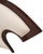 Baker Furniture Ivory Upholstered Chaise Lounge With Dark Wood Frame For Sale In Naples, FL - Image 6 of 6