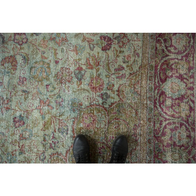 Vintage Distressed Mahal Rug - 10' X 16' For Sale - Image 9 of 12