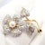 Late 20th Century Vintage Tiffany & Co. Yellow Gold Platinum Diamond Pearl Pin Brooch For Sale - Image 5 of 12