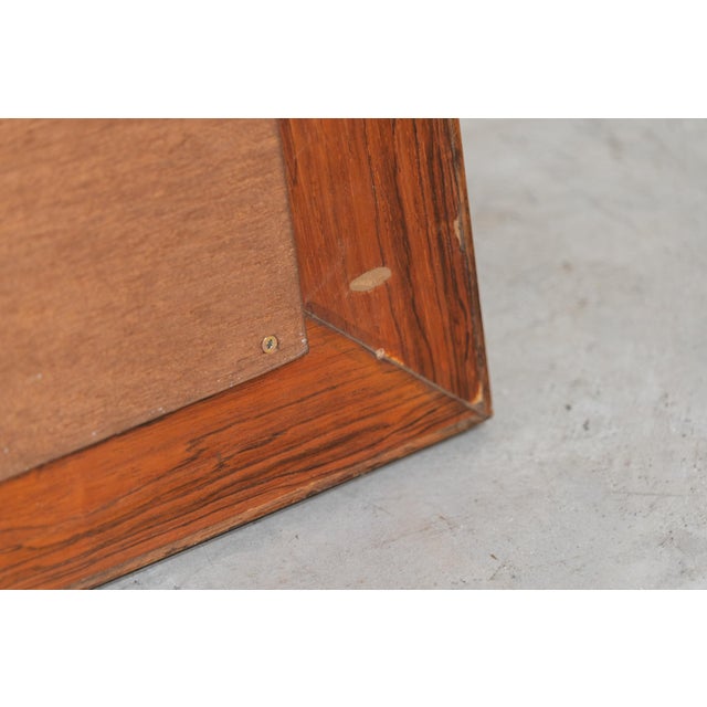 Mid-Century Danish Rectangular Mirror, 1960 For Sale - Image 6 of 9