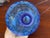 1970s Blenko Blue Crackle Glass Hummingbird Feeder With Stopper - Rare For Sale - Image 9 of 9