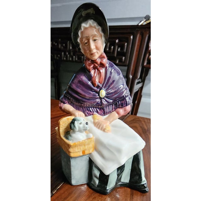 Royal Doulton English "New Companions" Fine Porcelain Figurine For Sale - Image 10 of 10