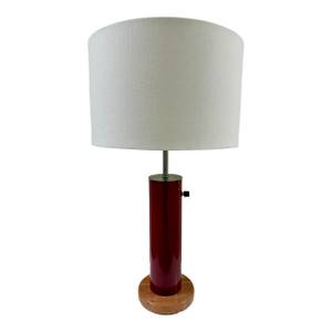 Walter Von Nessen Table Lamp on Marble Base