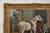 19th Century English Horse and Hound Oil Painting in Frame, Signed C. Goddard For Sale - Image 11 of 12