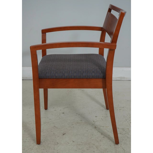 Modern Set of 4 Knoll Studio Modern Design Open Armchairs For Sale - Image 3 of 12