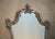 Art Nouveau Vintage Silver Leaf Wood Framed Wall Mirror For Sale - Image 3 of 6