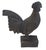 Farmhouse Vintage Rustic Primitive Farmhouse Hand-Carved Wooden Chicken/Hen Sculpture For Sale - Image 3 of 6