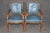 This extraordinary set of 10 French dining chairs, crafted in the 1940s, carries that quiet authority of post-war European...