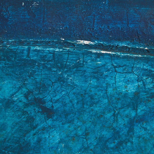 Paint Alessandro Bonato, Abstract Acrylic on Wood Painting, 1970s For Sale - Image 7 of 11