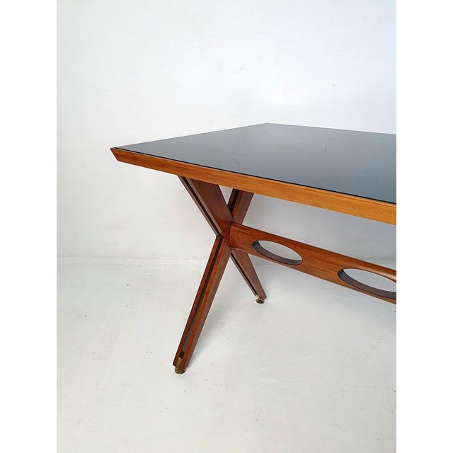 Mid-Century Italian Desk, 1950s For Sale - Image 12 of 14