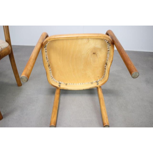 Bentwood Armchairs attributed to Antonín Šuman for Ton, Former Czechoslovakia, 1980s, Set of 2 For Sale - Image 15 of 16