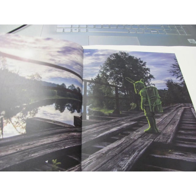 Green Kim Simonsson Book "Tales of the Moss People" Rare Ceramic Figures For Sale - Image 8 of 10