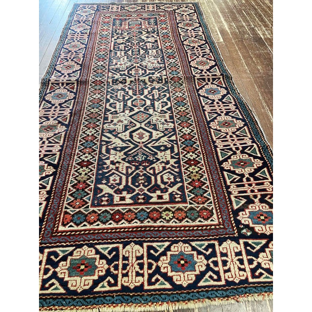 Textile Antique Kuba–Konagkend Prayer Rug For Sale - Image 7 of 7