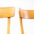 1950s French Blonde Beech & Bentwood Dining Chairs attributed to Baumann, 1950s, Set of 4 For Sale - Image 5 of 6