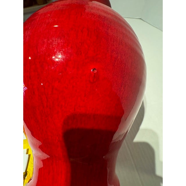 Late 20th Century Gorgeous Terry King Signed Vase From Seagrove, Nc For Sale - Image 10 of 10